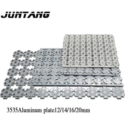 50pcs CREE LED3535 XPE chip lamp beads ceramic lamp beads aluminum substrate heat sink 12mm PCB 14mm PCB 16mm PCB 20mm PCB