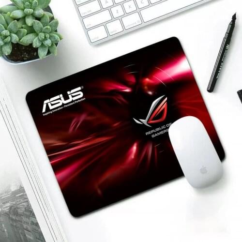 ASUS logo Small Gaming Mouse Pad 180x220mm waterproof Mousepad Gamer Computer Desk Mat Pad Gamer Mouse Mat for PC