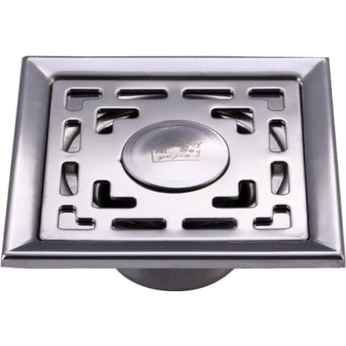 Free Shipping!! Stainless Steel Shower Room Deodorant Floor Drain Filter Deep Floor Drains Strain Covers For Washing Machine