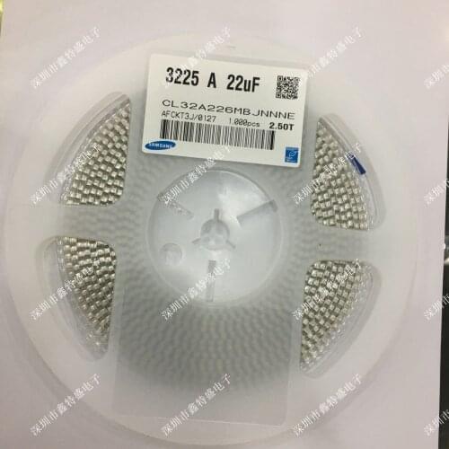CL32A226MOTLNNE 1210 226M 16V X5R SMD capacitor 1210 226M 50V CL32A226MBJNNNE SMD capacitor 1210 226M/22uF X5R 16V 1K/2.5T