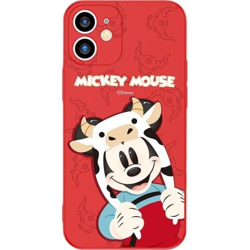 Disney Year of The Ox Exclusive Silicone Protective Soft Case for IPhone12, IPhone12Pro, IPhone12promax