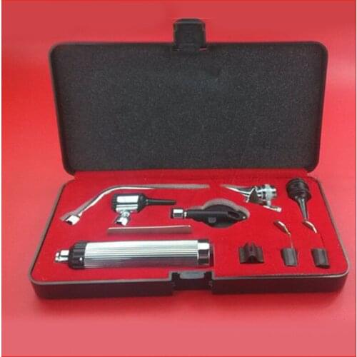 Medical Ent checker otoscope eye ophthalmoscope ear throat dental inspection Set