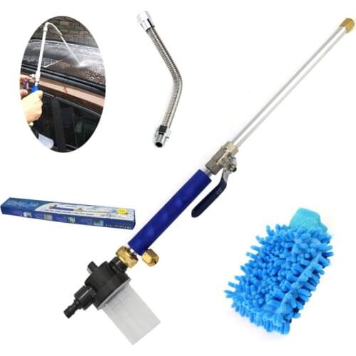 Car wash sprayer set High pressure hose Water Gun retractable cleaning Washing nozzle window washing gloves Accessories