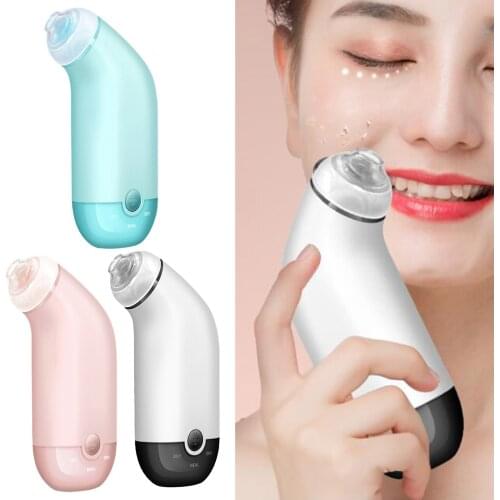 Blackhead Remover Suction Vacuum Acne Whitehead Cleaner Cordless USB Rechargeable Pimple Sucker Beauty Device with 3 Probes