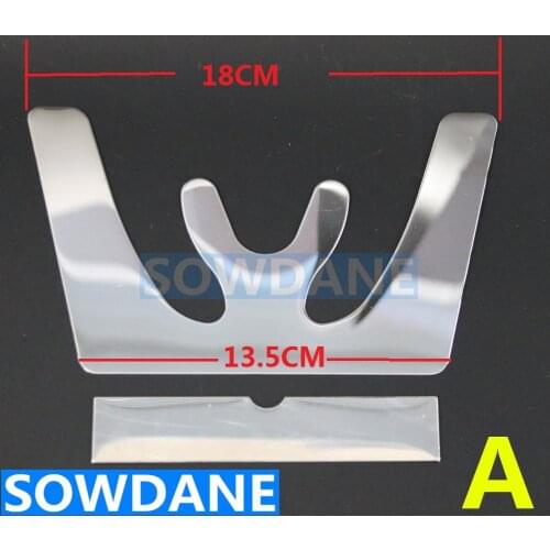 Dental Lab Orthodontic Occlusal Maxillary Casting Jaw Fox Plane Plate Autoclavable Stainless Steel