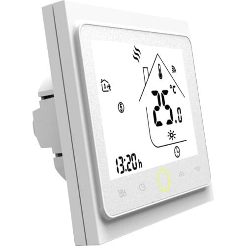 Alexa Wifi Thermostat For Eletric Heating LCD Display Smart WIFI Temperature Controller Alexa For Voice Control Programmable