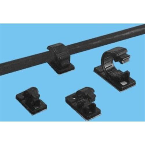 1000PCS/LOT J-S Series nylon adhensive cable clamp wire clamp wire clip free shipping