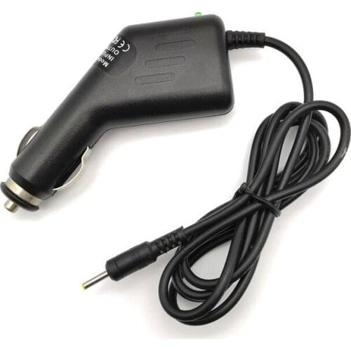 10pcs 9V 2A 2.5mm / 2.5*0.7mm Car Charger for Android Tablet Aoson M19 M11 Pipo M3 M8 pro WIFI 3G V3 Voyo A1 Mini Adapter