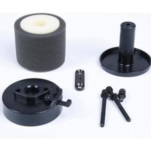 Self-contained air filter kit set fits Walbro 813 fanless carburetor for LOSI KM ROVAN 2-stroke RC gasoline vehicle