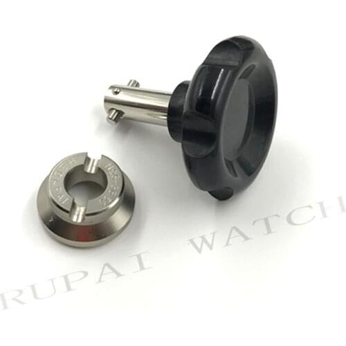 Free Shipping 36.5mm Watch Back Case Opener Dies with Handle for RLX Sea-Dweller Watch