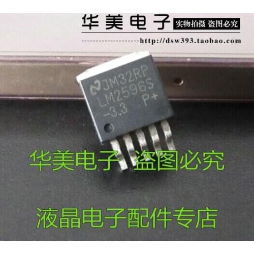 Free Delivery.LM2596S-3.3 new original SMD Buck Regulator TO-263