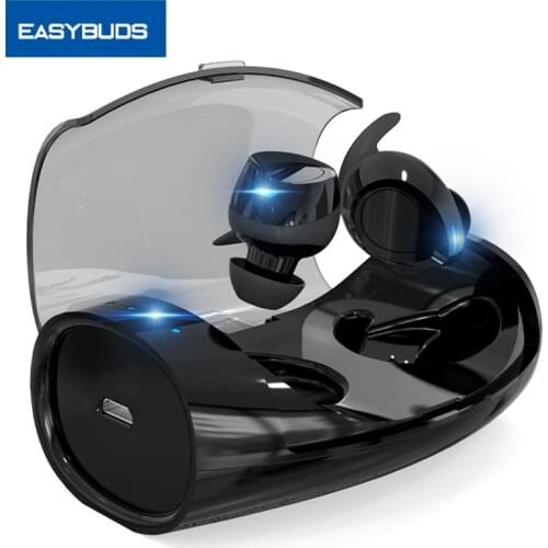 EASYBUDS TWS ES60 BT5.0 Wireless Earbuds Headphone MINI Waterproof Noise Canceling Sport Earphones 100hours Standby Time