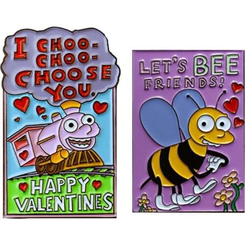 Choo choo choose me Valentines pack Pin