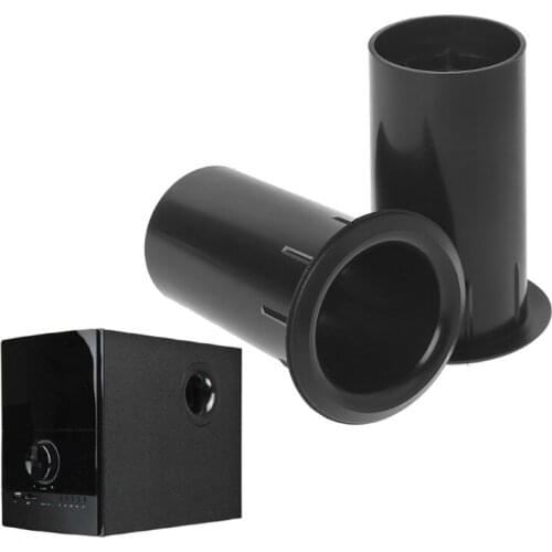 C1FB 4 Inches Subwoofer Woofer Speakers Ports Connectors Tube Inverter Speaker Vent