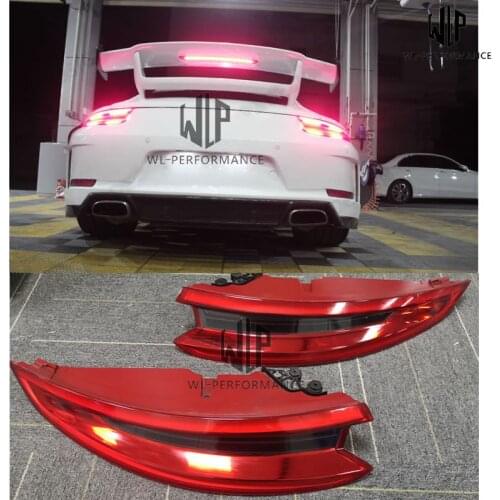 For Porsche 991.1 To 991.2 Four-point Tail Light Old Model To Change The New Front And Rear Bumper Headlights Original Car Parts