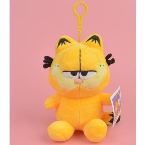 18cm Yellow Cat Plush Pendant Toy, Kids Doll Keychain / Keyholder Gift Free Shipping