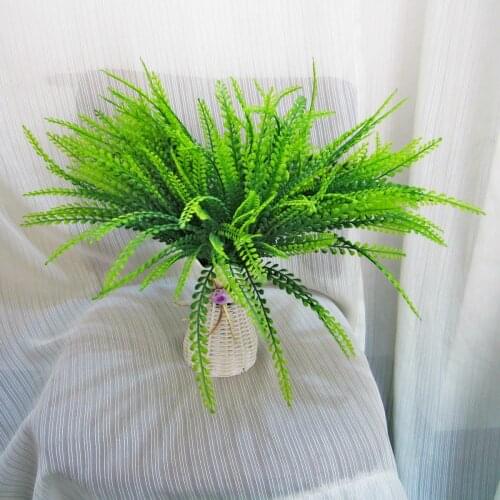 Artificial bracken Artificial plant wall Decorative leaves Artificial aquatic plants