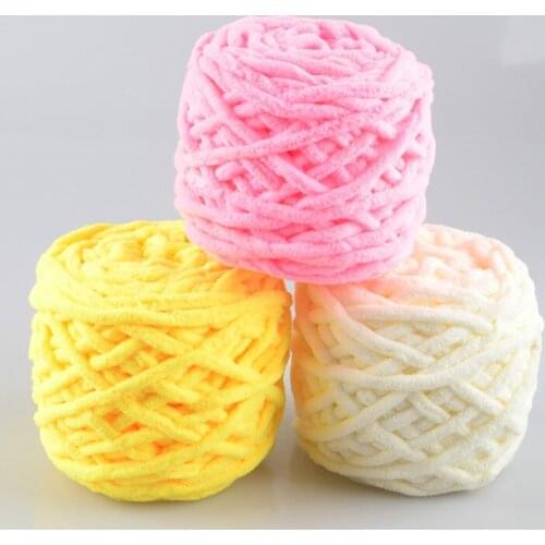 2020 The New 1pc=100g Cotton Colorful Dye Scarf Hand-knitted Yarn For Hand knitting Scarf Soft Milk Cotton Yarn Thick