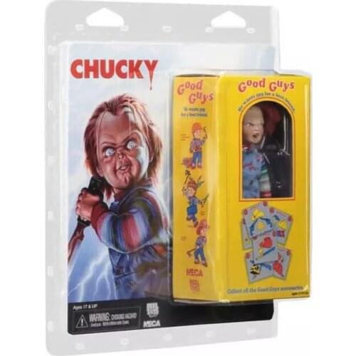 New NECA Good Guys Childs Play Chucky PVC Action Figure Collectible Model Toy 11cm