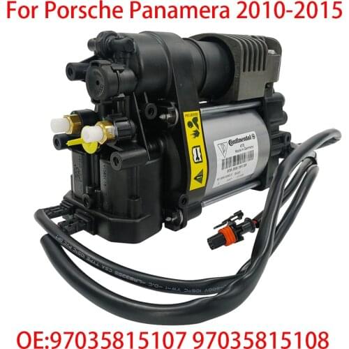 For Porsche Panamera 970 2010-2015 Air Suspensionn Compressor Pump 97035815107 97035815108 97035815109 Wthout Bracket&Shell