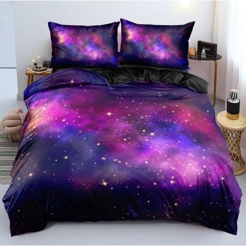 Stardust King Duvet Cover Pillow Shams Bedding Sets Full Bed Linen Sets Queen Comforter/Quilt Covers Pillowcases Bedspreads