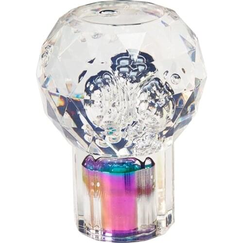 Crystal Transparent Milky Gear Shift Knob Car Manual Shift Knob Gear Shifter Head Shift Knob Stick