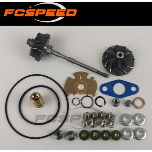 Turbo shaft and wheel + repair kit GT1544S 452124 for Ford Mondeo II 1.8 TD 90HP 66Kw RFN 1753 ccm 1996-2000