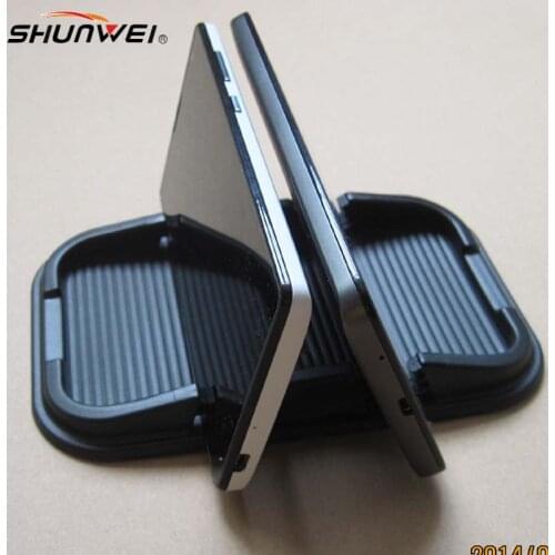 Universal Car Anti Slip Mat Silicone Car Dashboard Non Slip Mount Holder Car Slip-Resistant Pad For IPhone Samsung GPS Navigator