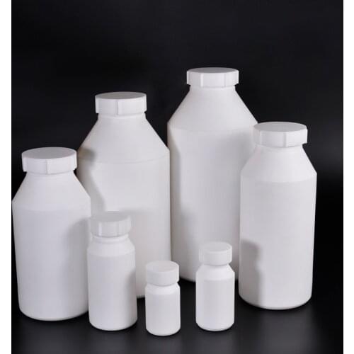 1PCS Thicken PTFE plastic bottle Multipurpose container durable 50ML/100ML/250ML/500ML/1 liter/1.5 liter/2 liter/2.5 liter