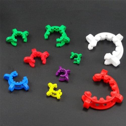10pcs/lot Plastic Keck Clamp,Laboratory Lab Clamp Clip,keck clip 10/12/14/19/24/29/34/40/45