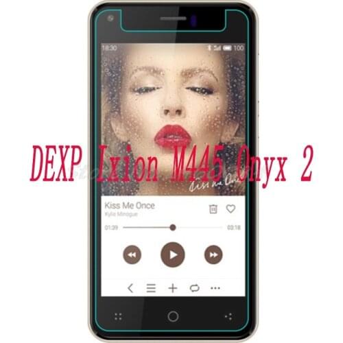 2PCS NEW Screen Protector mobile phone For DEXP Ixion M445 Onyx 2 9H Tempered Glass Film Protective Screen Cover