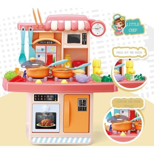 26 Pieces/set Of Kitchen Simulation Toys Circular Water Spraying Complete Set Of Tableware,childrens Toys And Gifts