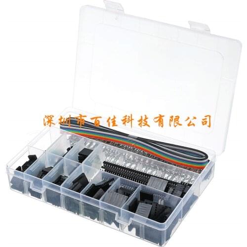 635PCS DuPont Terminal Connector Pin Pin Pin Rubber Shell Terminal with Box