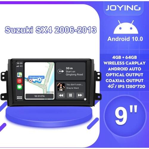 9 Inch Autoradio 1Din Android 10 Car Radio Stereo Head Unit Central Multimedia Player GPS Carplay DVR For Suzuki SX4 2006 2013