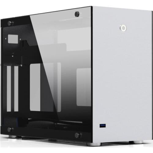 Aluminum ITX Small Chassis Transparent Side Glass Support 240 Water Cooling Material Aluminum Alloy Tempered Glass