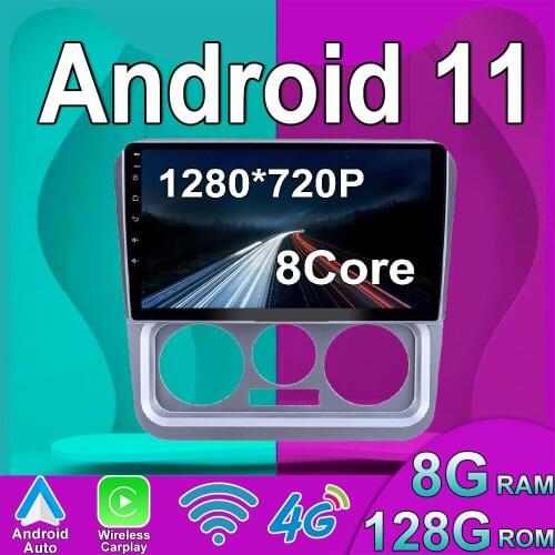 6G+128G carplay 9" Android 11 CAR For Geely CK 2008 - 2016 Car Radio Multimedia Video Player Navigation GPS NO DVD