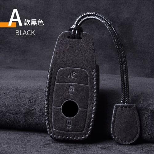 Car Key Cover Case Shell Bag Protective soft For Mercedes Benz 2017 E Class W213 2018 S class Car Accessories Car styling