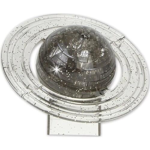 Kids Assemble 3D Crystal Puzzles Toys Planet Model Jigsaw Montessori Building Blocks Toys Educational Toys for Children Gift