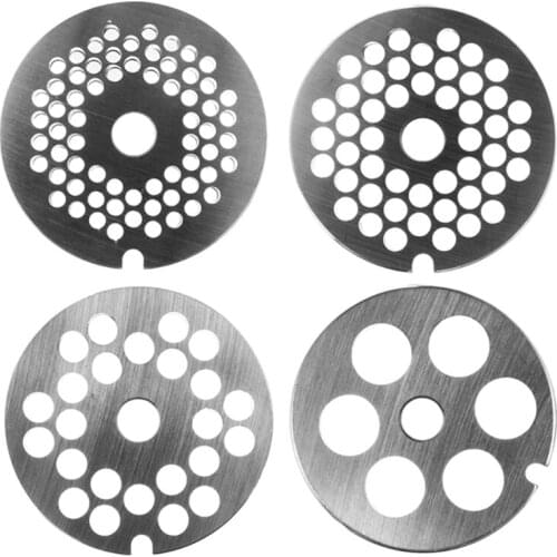 3/4.5/6/12mm Hole for Choice Stainless Steel Meat Grinder Disc for Type 5 Meat Grinder