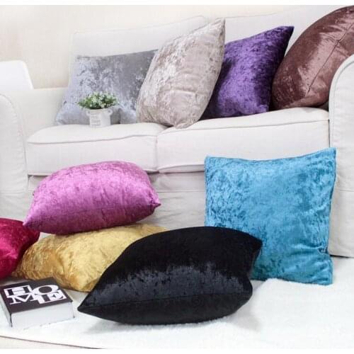 Fyjafon 2pcs 70*70/60*60 Pillowcase Living room Pillow Cover Washable Gray Purple Pillow Case Home Decorative Pillowcases