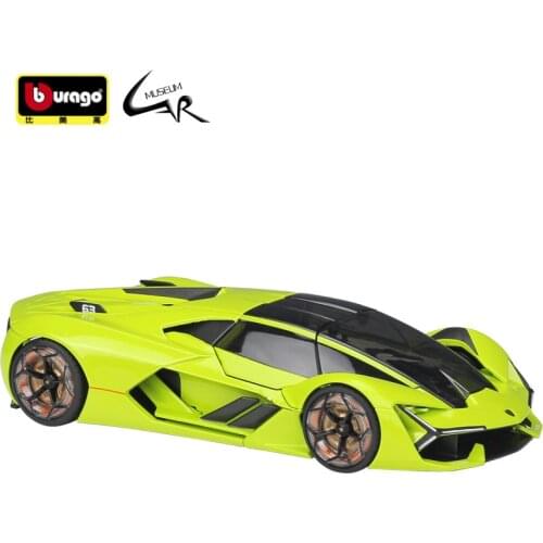 Bburago 1:24 Model Car Simulation Alloy Racing Metal Toy Car Children Toy Gift Collection Lamborghini Terzo Millennio