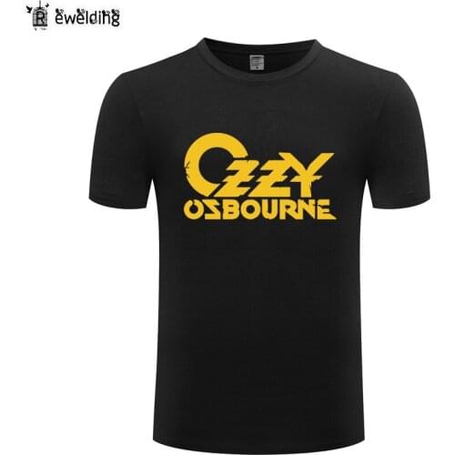 OZZY OSBOURNE DISTRESSED Printed Men T Shirt Hip Hop T Shirts Men Funny Cotton Short Sleeve Man Tops Tees Camiseta Hombre Newest