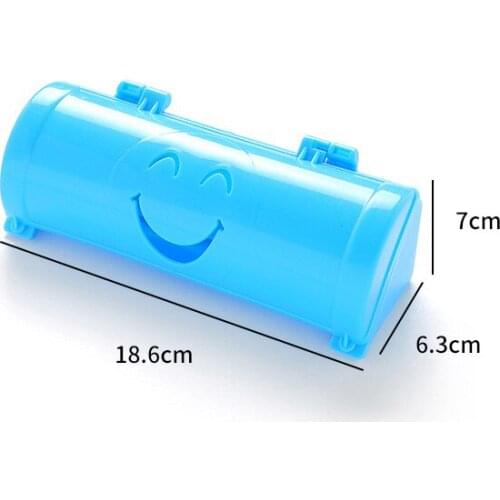 Plastic Wall-mounted Kitchen Toilet New Garbage Bag Storage Box Patent Smiling Face Garbage Bag Storage Organizer