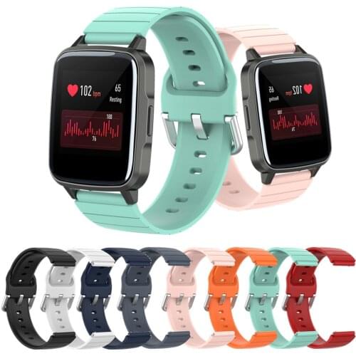 Watch Band Strap For Xiaomi Haylou Solar LS01 Wrist Strap Soft Silicone Bracelet For Haylou Solar LS01 Smart watch