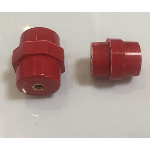 SM7100 33*25mm 33x35mm SM7105 33*38mm 33x38 M6 M8 Nut Female Thread Cylinder Insulation Column Busbar Support Enhanced Insulator