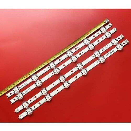 LED strip For LG 49" V17 ART3 TV 49UJ651V 49UJ675V 49UJ676V 49UJ634V 49UJ630V 49UJ655V 49UJ6565 6916L-2862A 6916L-2863A LC490DGG