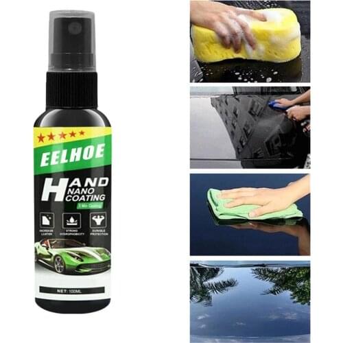Top Car Ceramic Coating Spray Sealant Repellent Nano Glass Hydrophobic Crystal Liquid Coating Plated Polishing Agent Waterp Q4T7