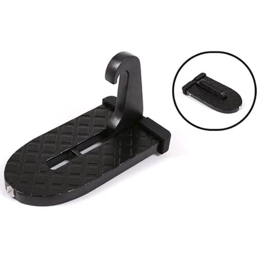 Universal Foldable Auxiliary Pedal Roof Pedal Foldable Car Vehicle Folding Stepping Ladder Foot Pegs Easy Access Car Accessories