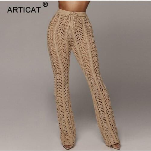ARTICAT Women's Knitted Trousers