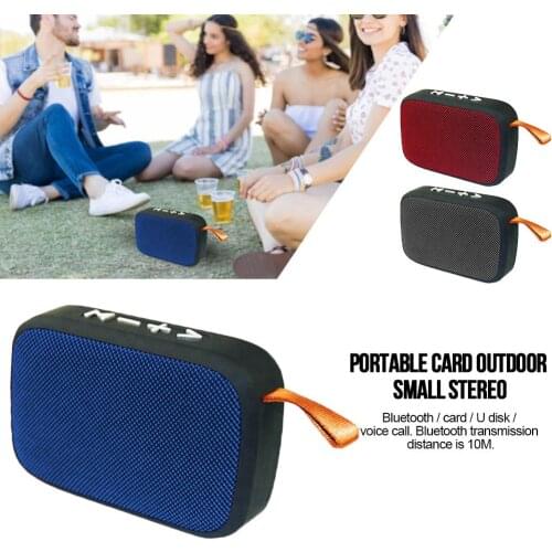 G2 Mini Wireless Bluetooth Speaker Portable Hand-held Multiple Colors Clear Speaker